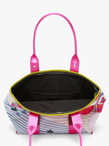 Schoudertas A4 Formaat Lancel Plage Lancel Veelkleurig lancel plage  A14193 ander zicht 3